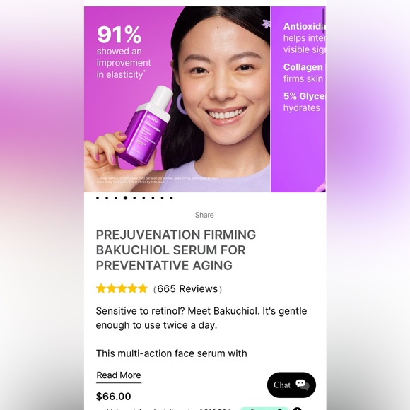 Dr.Jart+ PREJUVENATION FIRMING BAKUCHIOL SERUM FOR PREVENTATIVE AGING - Picture 2 of 5